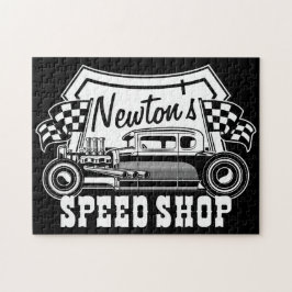 Quebra-cabeça Garagem Comprada de velocidade de rotação personal