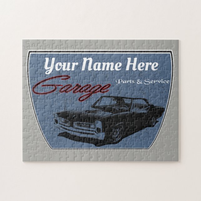Quebra-cabeça Garagem personalizada de GTO (Horizontal)