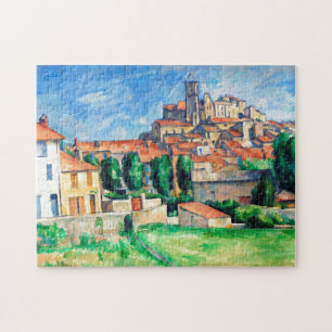Quebra-cabeça Gardanne (Exibição Horizontal) por Paul Cezanne
