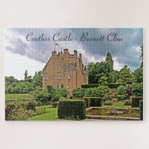 Quebra-cabeça Garden Crathes Castle, Scottish Burnett Clan