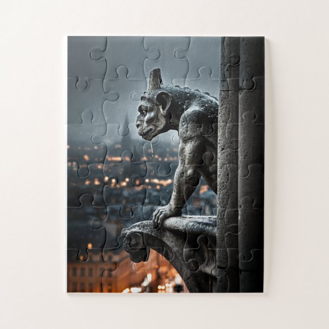 Quebra-cabeça gargoil puzzle (Vertical)