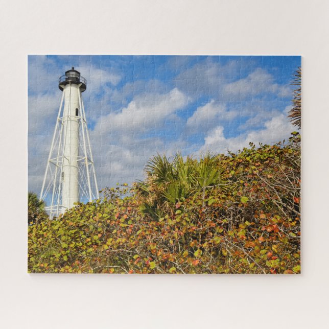 Quebra-cabeça Gasparilla Island LIghthouse - 16x20 - 520 pcs (Horizontal)