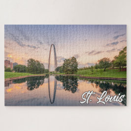 Quebra-cabeça Gateway Arch, Rua Louis, Missouri, EUA