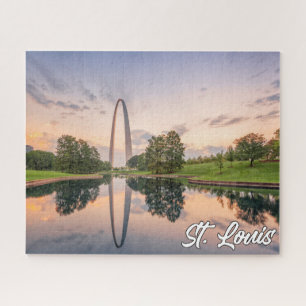 Quebra-cabeça Gateway Arch, Rua Louis, Missouri, EUA