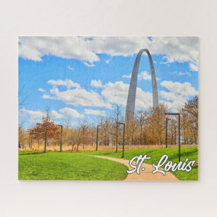 Quebra-cabeça Gateway Arch, Rua Louis, Missouri, EUA