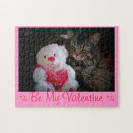 Quebra-cabeça Gatinho romântico Valenpuzzle