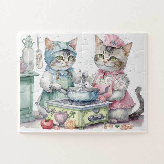 Quebra-cabeça Gatinhos  (Horizontal)