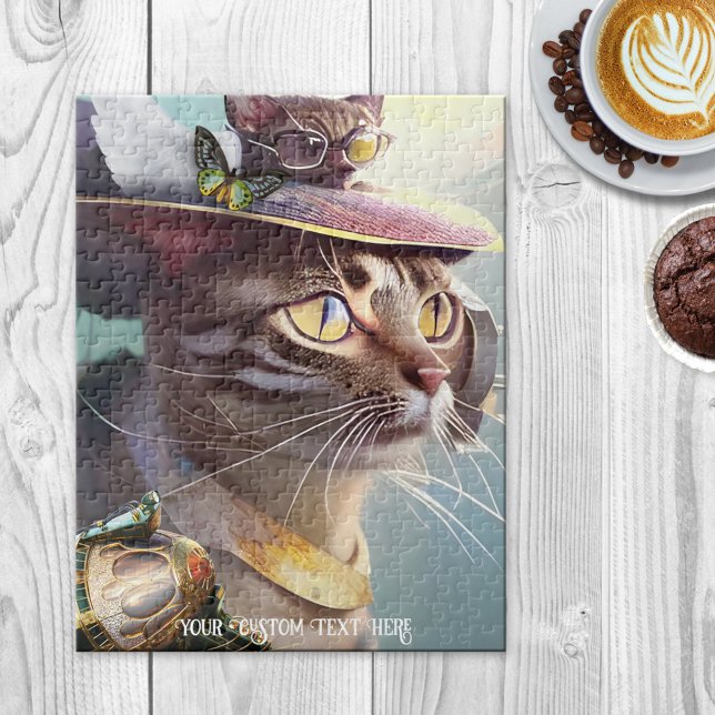 Quebra-cabeça Gatinhos bonitos Viagem Sci Fi (Criador carregado)