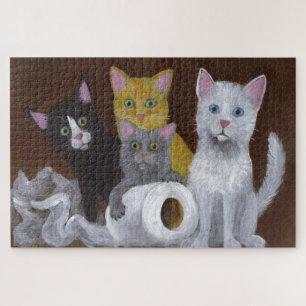 Quebra-cabeça Gatinhos Reproduzíveis