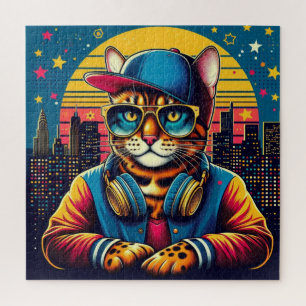 QUEBRA-CABEÇA GATO BENGAL NA CIDADE-5