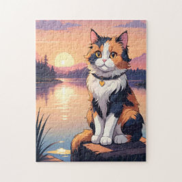 Quebra-cabeça Gato Calico