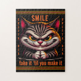 Quebra-cabeça Gato com atitude