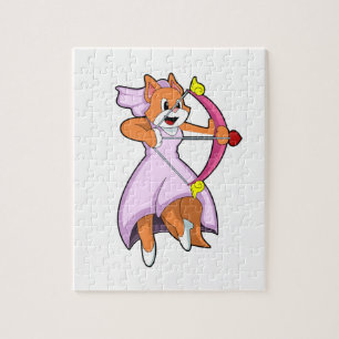 Quebra-cabeça Gato como noiva com vestido de noiva.PNG