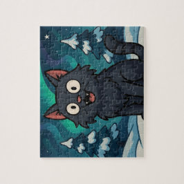 Quebra-cabeça Gato de Natal Islandês Yule