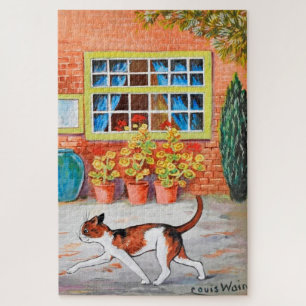 Quebra-cabeça Gato de voga, Louis Wain