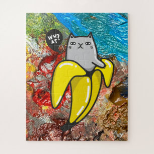 Quebra-cabeça Gato e cores