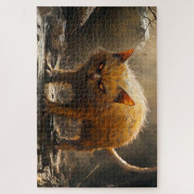 Quebra-cabeça Gato monstro  (Vertical)