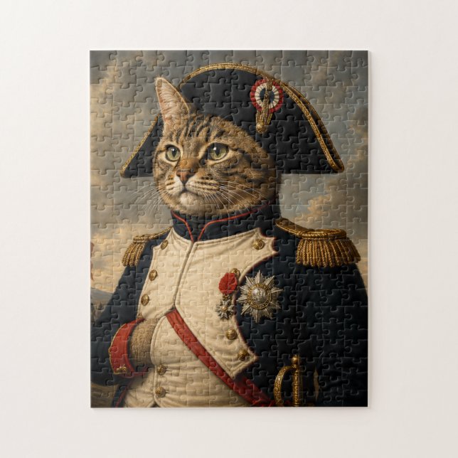 Quebra-cabeça Gato Napoleão: O Mia do Imperador (Vertical)