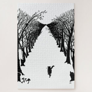 Quebra-cabeça Gato negro, Kipling Rudyard