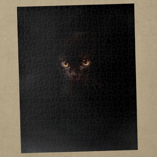 Quebra-cabeça Gato Preto Misterioso Mais Difícil (Criador carregado)