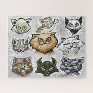 Quebra-cabeça Gatos