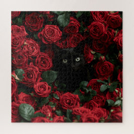Quebra-cabeça Gatos Bloom à Meia-Noite