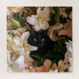 Quebra-cabeça Gatos Bloom à Meia-Noite