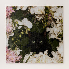 Quebra-cabeça Gatos Bloom à Meia-Noite