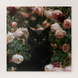 Quebra-cabeça Gatos Bloom à Meia-Noite