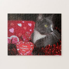 Quebra-cabeça "Gatos e beijos"