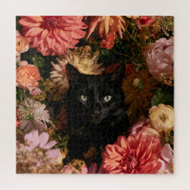 Quebra-cabeça Gatos Flor de Meia-Noite