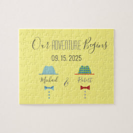 Quebra-cabeça Gay Casamento Salvar a Data