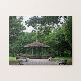 Quebra-cabeça Gazebo com Benches