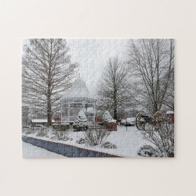 Quebra-cabeça Gazebo e Canhão (Horizontal)