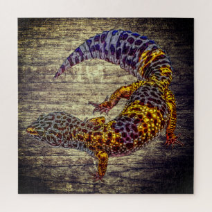 Quebra-cabeça Gecko Leopardo