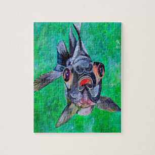 Quebra-cabeça Geeky Blackmoor Goldfish Com Olhos Telescópicos