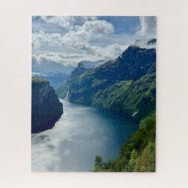Quebra-cabeça Geirangerfjord, Noruega
