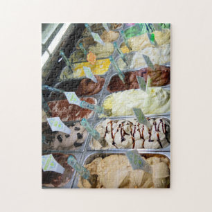 Quebra-cabeça Gelateria - Compro italiano de Sorvetes - gelato e