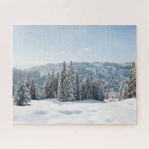 Quebra-cabeça Gelo e neve Allgäu Bavaria Alemanha