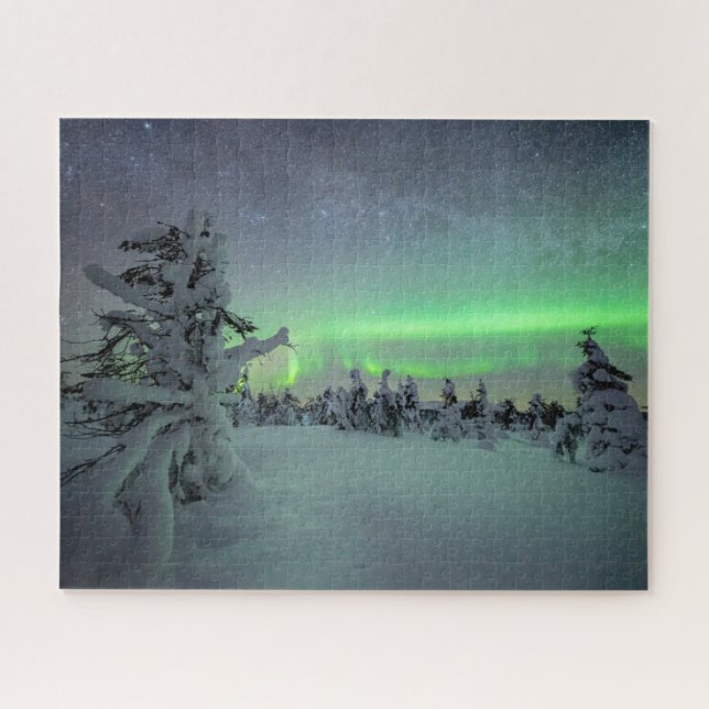 Quebra-cabeça Gelo e neve | Parque Nacional de Pallas-Yllastuntu (Horizontal)