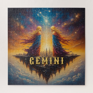 Quebra-cabeça ♊ Gêmeos Gêmeos Zodiacais Místicos