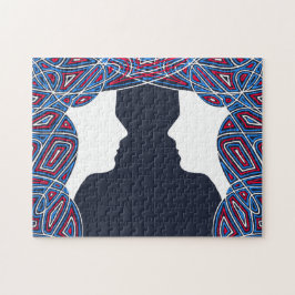 Quebra-cabeça Gêmeos Patriotas