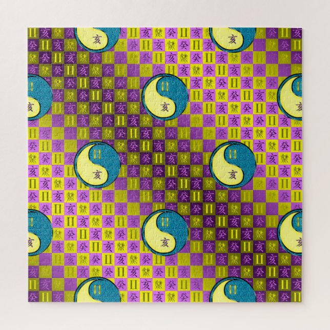 Quebra-cabeça Gêmeos & Porco Água (Vertical)