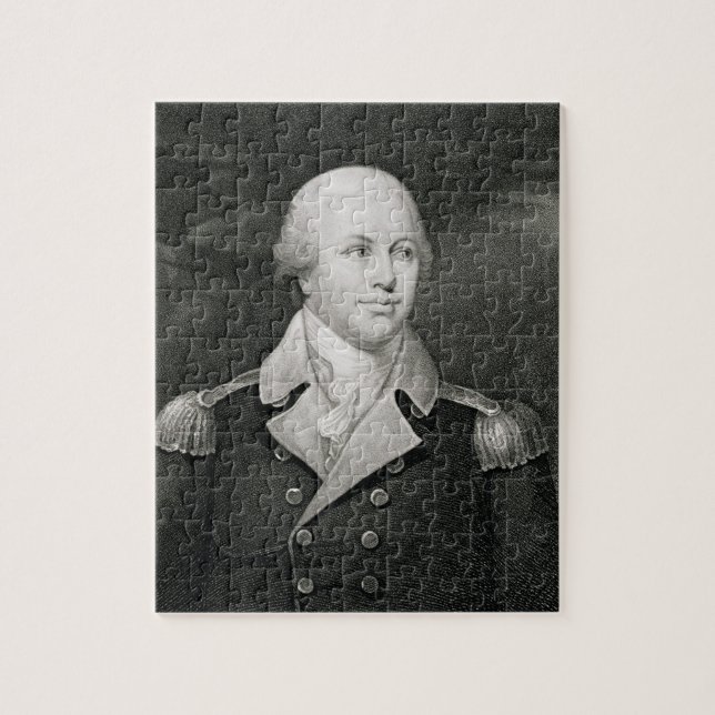 Quebra-cabeça General principal Nathaniel Greene (1742-86), (Vertical)
