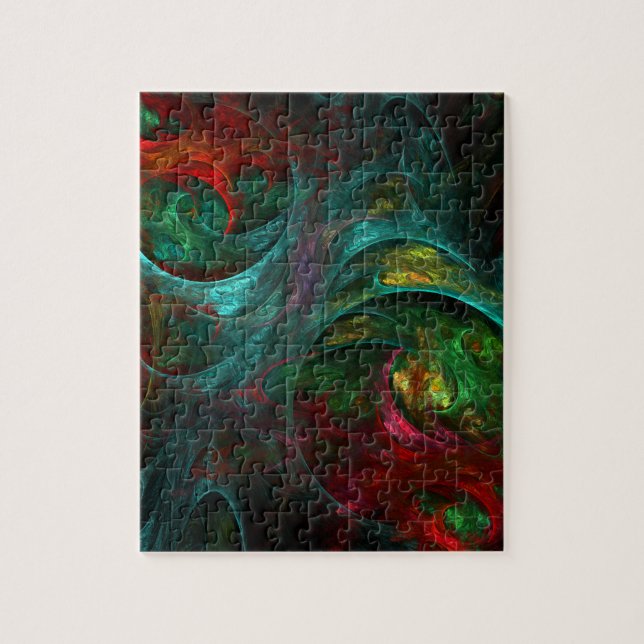 Quebra-cabeça Gênesis Abstrato Art (Vertical)