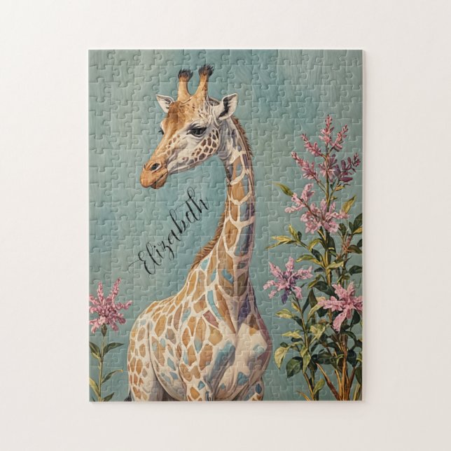 Quebra-cabeça Gentil Gigante Personalizado (Vertical)