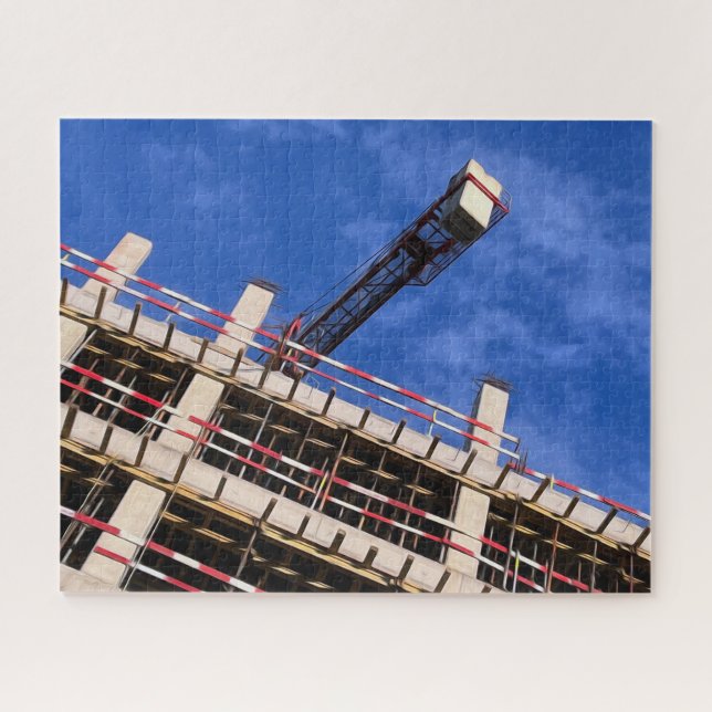 Quebra-cabeça Geometria no ar (Horizontal)