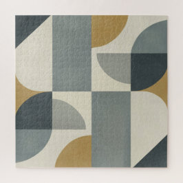 Quebra-cabeça Geometria Silenciada em Movimento | Puzzle Moderno
