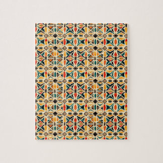 Quebra-cabeça Geometric Watercolor Mosaic
