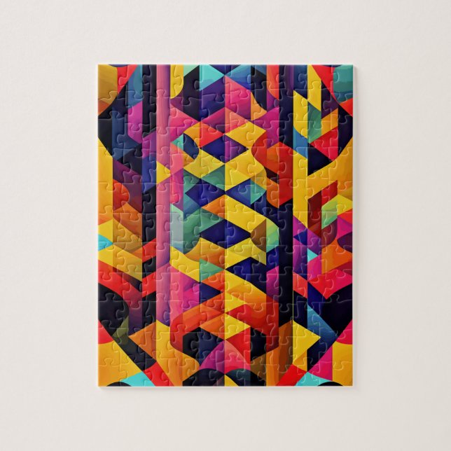 Quebra-cabeça Geométrico (Vertical)